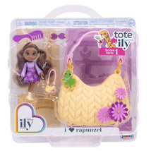 Jakks - Disney Ily Tote-ILY-Teenies 2.25 inch Tall Rapunzel Inspired Doll with Matching Purse Image 2