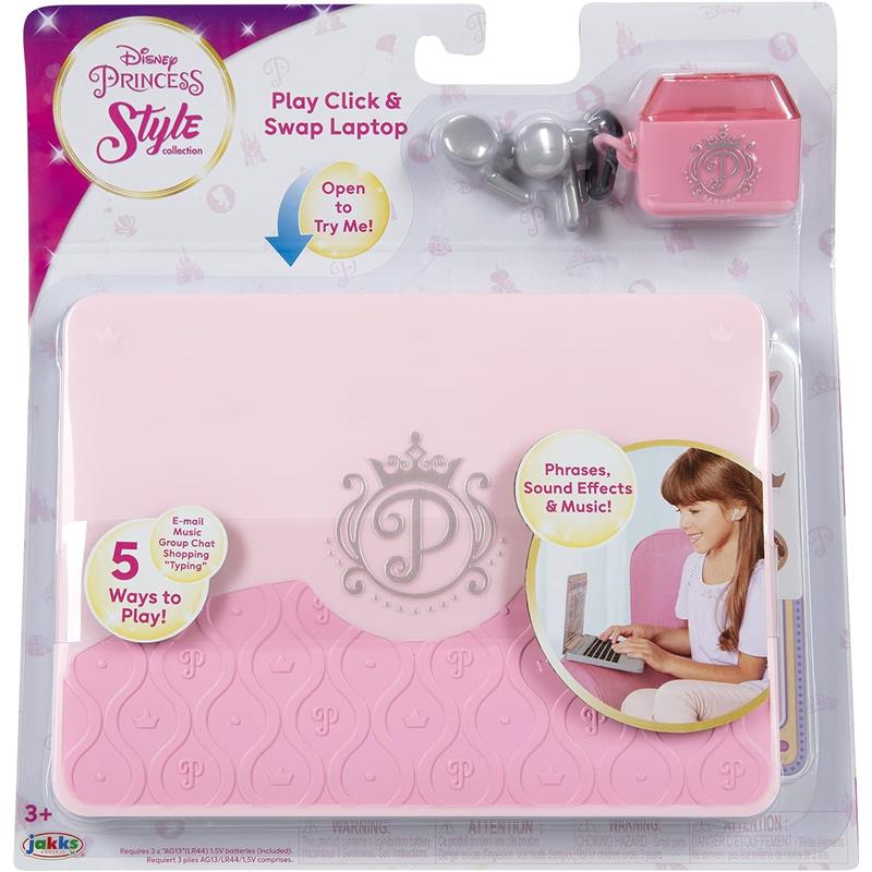 Jakks - Disney Princess Style Collection Laptop Image 3