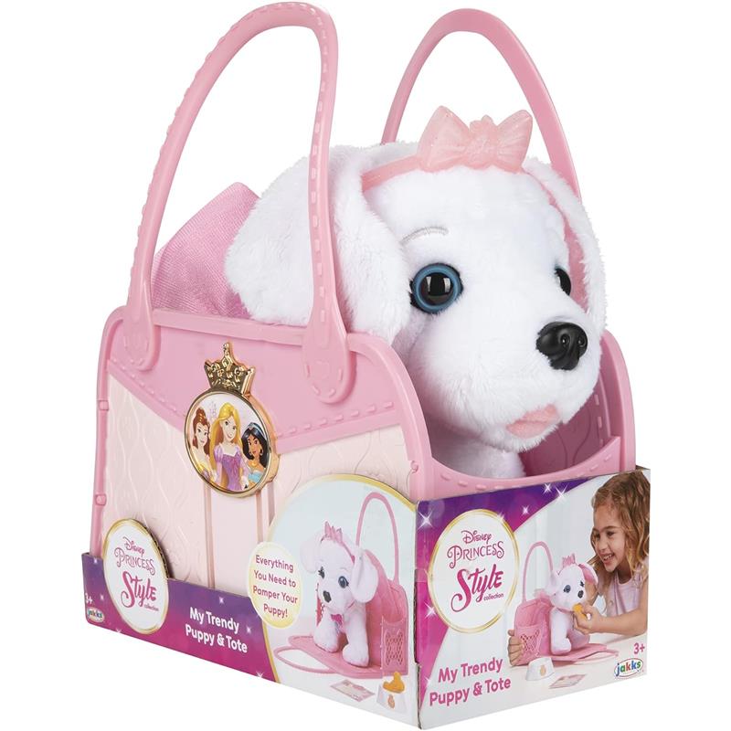Jakks - Disney Princess Style Collection My Trendy Puppy & Tote Image 6