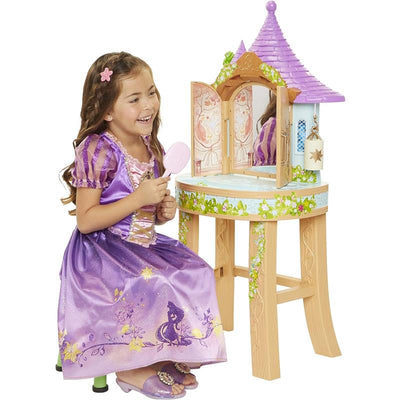 Jakks Disney Tangled Rapunzel Tower Vanity Playset Image 1