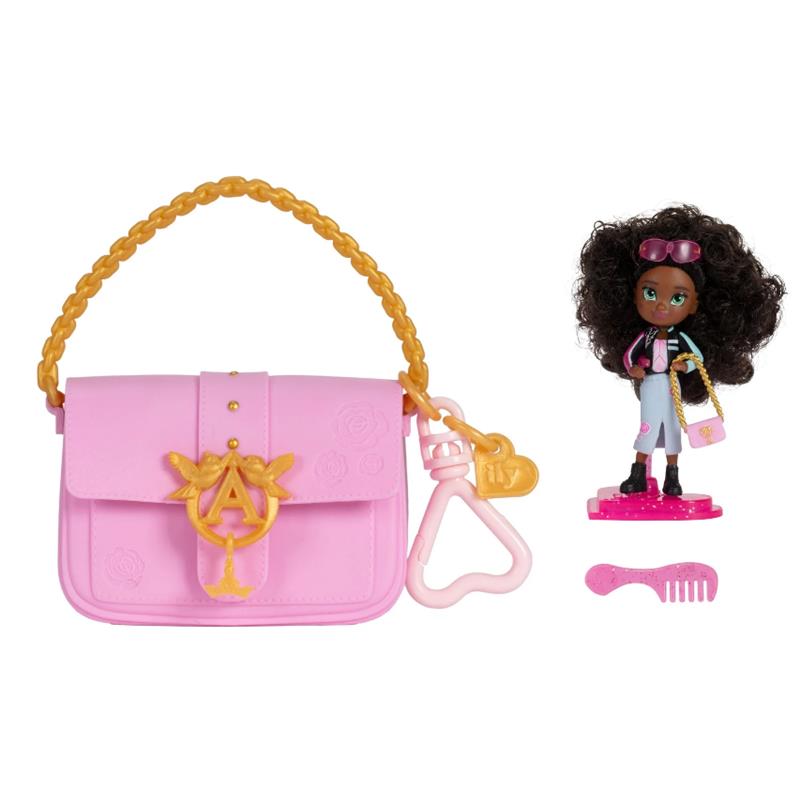 Jakks - Disney Tote-ILY-Teenies 2.25 inch Tall Aurora Inspired Doll with Matching Purse Image 3