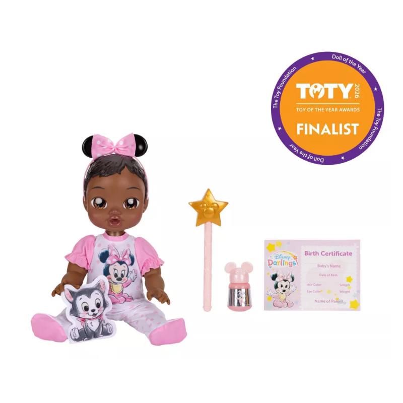 Jakks Minnie Inspired, Dark Brown Hair/Brown Eyes Image 2