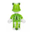 Green Cat Luigi action figure from Jakks, featuring a bell design and white gloves, standing upright with a visible tail.