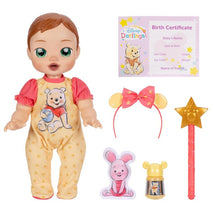 JAKKS Pacific Disney Darlings 13-Inch Interactive Baby Doll, Pooh-Inspired Nurturing Doll Image 1