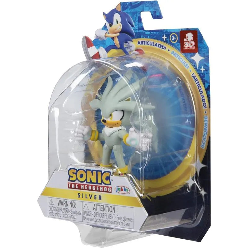 Jakks - Sonic 2.5In Figures Silver Image 6