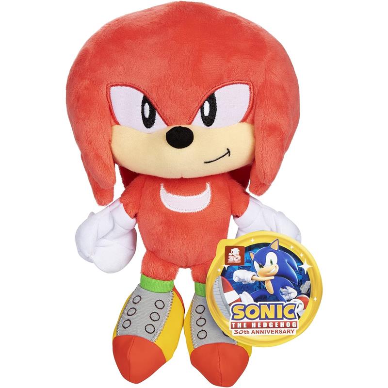 Jakks - Sonic 3 Movie Basic Plush | Knuckles Image 6