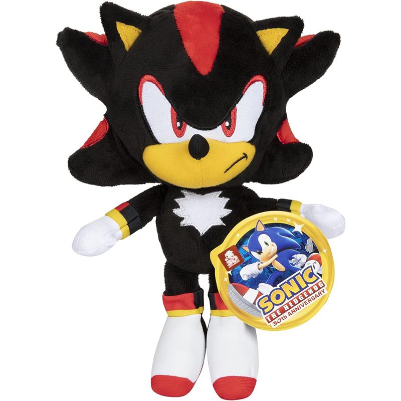 Jakks - Sonic 3 Movie Basic Plush Knuckles, Shadow Image 3