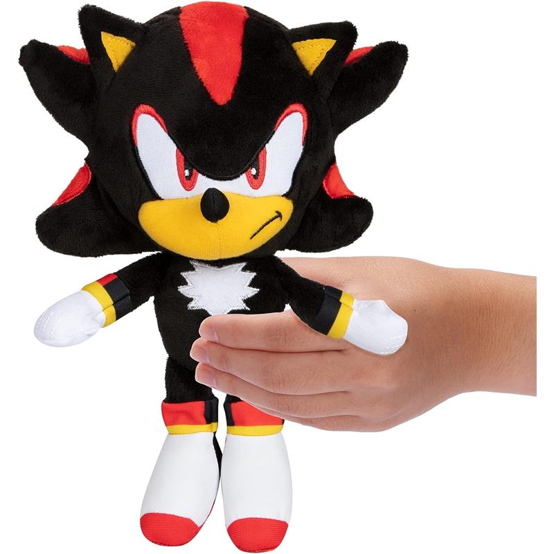 Jakks - Sonic 3 Movie Basic Plush Knuckles, Shadow Image 6