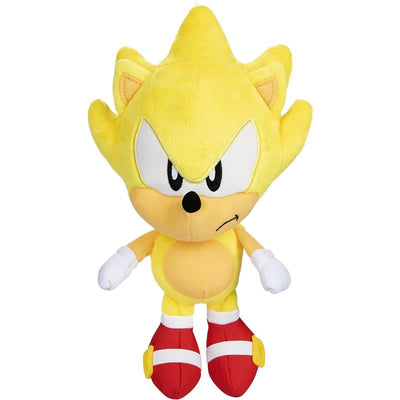 Jakks - Sonic 3 Movie Basic Plush Knuckles, Super Sonic Image 1