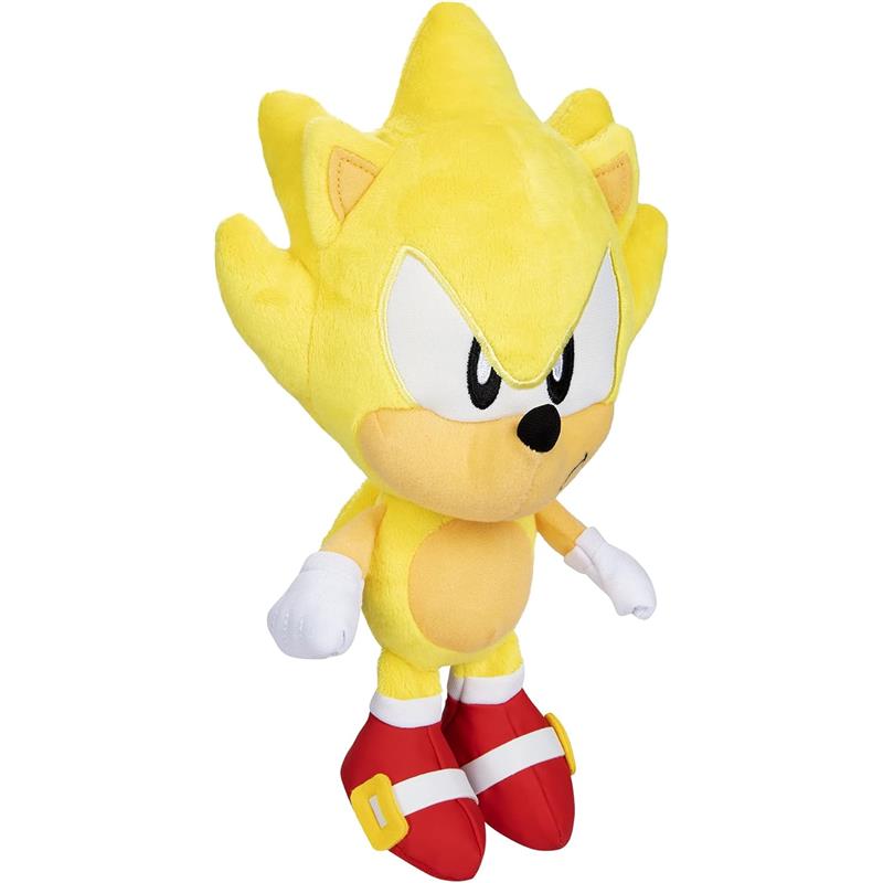 Jakks - Sonic 3 Movie Basic Plush Knuckles, Super Sonic Image 3