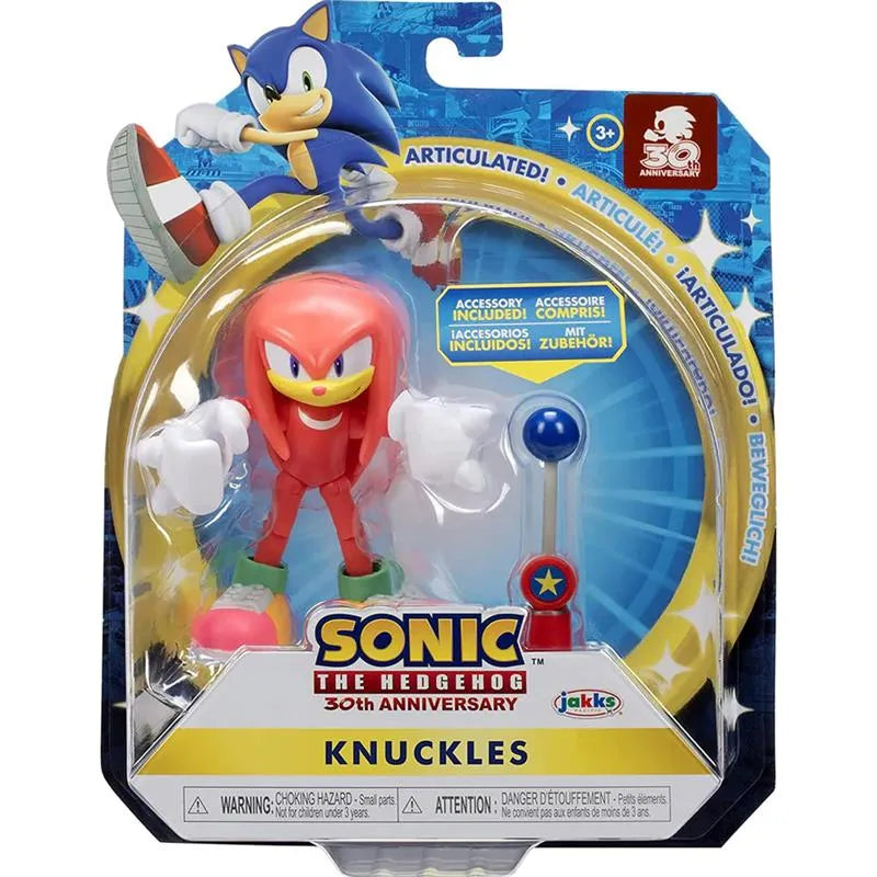 Jakks - Sonic 4In Articulated Figure Knucles With Accessory Wave 6 Image 2