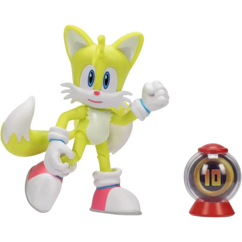 Jakks - Sonic 4In Articulated Figure Tails With Accessory Wave 6 Image 1