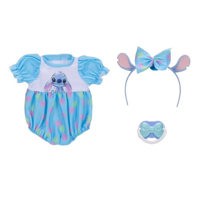 Jakks Stitch Deluxe Baby Doll Outfit Blue/White Image 1