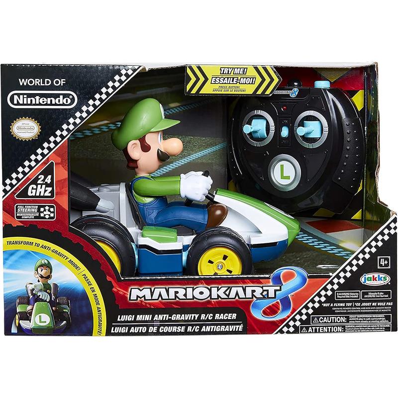 Jakks - Super Mario 8 Luigi Mini Anti-Gravity Rc Racer 2.4Ghz Image 4