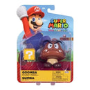 Jakks Super Mario Goomba 4 Inch Action Figure with Question Block Image 2
