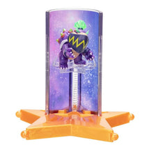 Wonder Bowser Jr. figure from Super Mario Galaxy, featuring a star launcher accessory with a cosmic background.