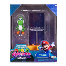Jakks The Super Mario Galaxy Movie, 1.5” Mini Figure with Star Launcher Accessory, Yoshi Image 2