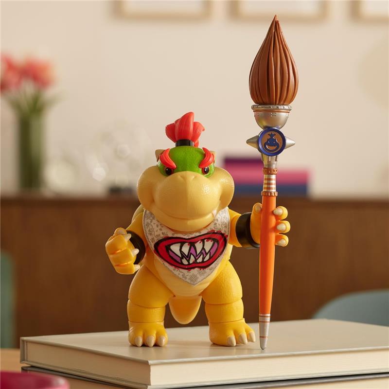 Jakks The Super Mario Galaxy Movie 5” Action Figures, Bowser Jr Image 4