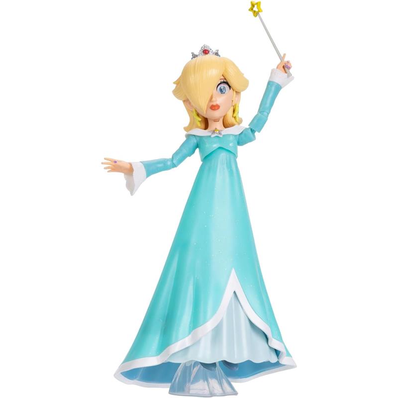 Jakks The Super Mario Galaxy Movie 5” Action Figures, Rosalina Image 2