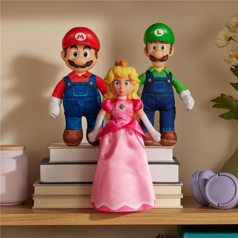 Jakks The Super Mario Galaxy Movie 9 Inches Plush Figure, Mario Image 2
