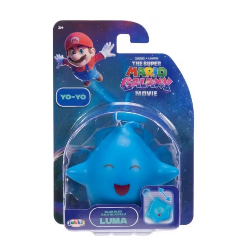 Jakks The Super Mario Galaxy Movie, Blue Luma Retractable Star Image 3