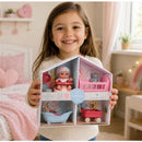 JC Toys All-Vinyl Doll with 4 Accessories in Doll House Packaging Image 5