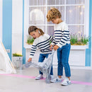 JC Toys Berenguer Boutique Twin Umbrella Baby Doll Stroller - Gray Image 4