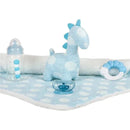 JC Toys - La Newborn All-Vinyl-Anatomically Correct Real Boy 15, Designed by Berenguer, Blue with Dots Image 8