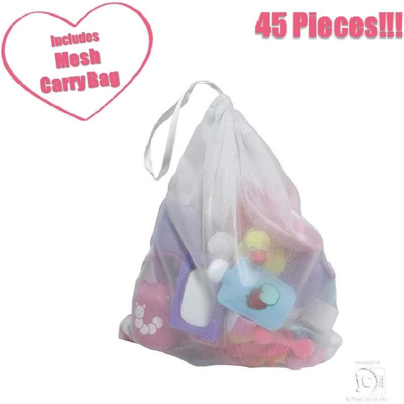 JC Toys - Nursery 45 Piece Accessory Bag for Keeps Playtime, Ages 2+ Image 2