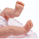 JC Toys La Newborn Real Girl Baby Doll Pink Knit Outfit & Accessories Image 8