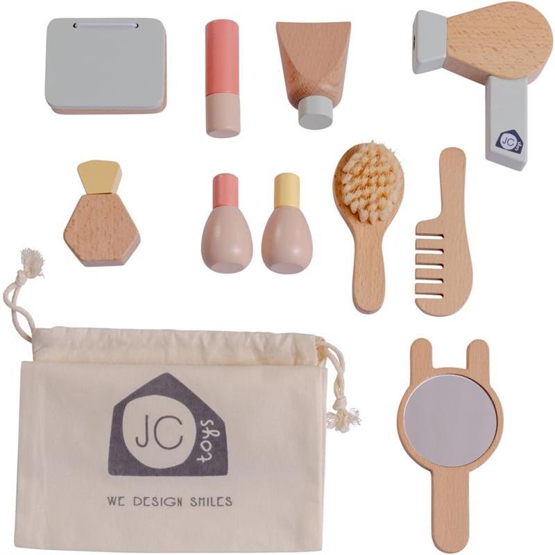 JC Toys - Real Wood 10 Piece Personal Care-Make Up Set, Parfait Collection, Ages 3+, Twiggly Toys  Image 7