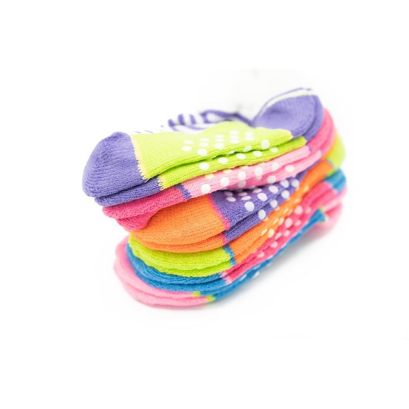 Jefferies Socks - Color Striped 6Pk Baby Girl Socks Image 3