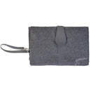 JJ Cole - Changing Clutch Diaper Bag, Gray Heather Image 1