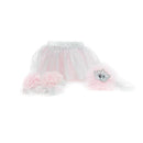 Jlika - Newborn Girl Tutu Set Skirt With Headband, Pink/Silver Image 1