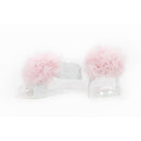 Jlika - Newborn Girl Tutu Set Skirt With Headband, Pink/Silver Image 3