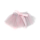 Jlika - Newborn Girl Tutu Set Skirt With Headband, Pink/Silver Image 4