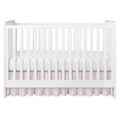 Jlika - Ruffled Crib Skirt For Baby Bed, Pink Image 1