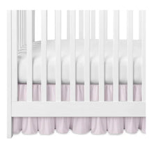 Jlika - Ruffled Crib Skirt For Baby Bed, Pink Image 2