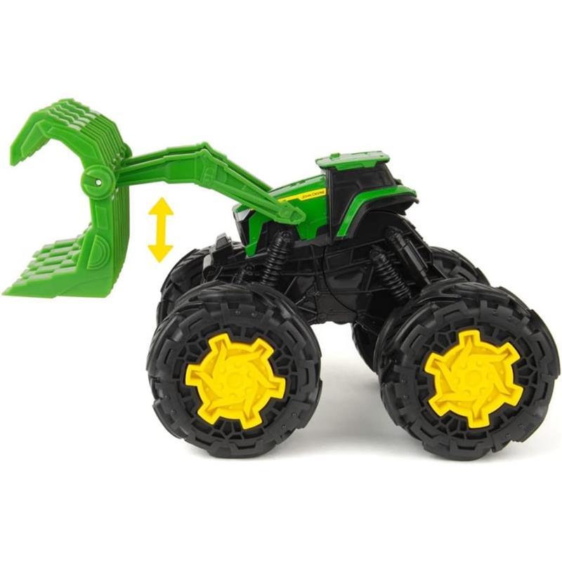 John Deere - Monster Treads Rev Up Tractor Kids Toy Image 4