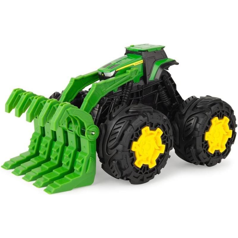John Deere - Monster Treads Rev Up Tractor Kids Toy Image 6