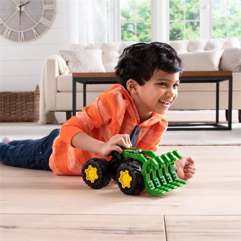 John Deere - Monster Treads Rev Up Tractor Kids Toy Image 7