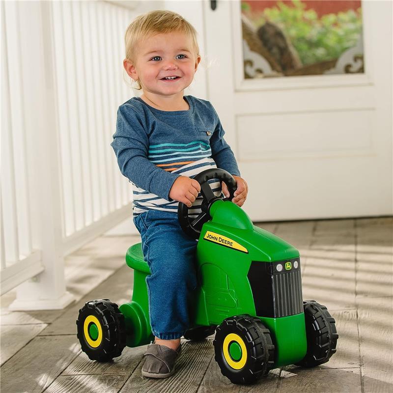  John Deere - Sit-N-Scoot Tractor - Kids' Ride On Toy, Green Image 3
