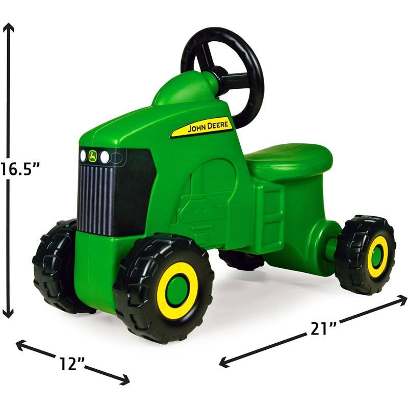  John Deere - Sit-N-Scoot Tractor - Kids' Ride On Toy, Green Image 4