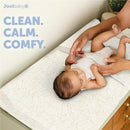 Jool Baby - Change Pad Cover Wave, White/Oat Image 4