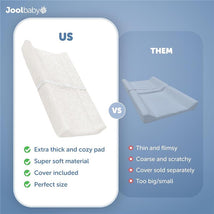 Jool Baby - Changing Pad Wave, Off White Image 2