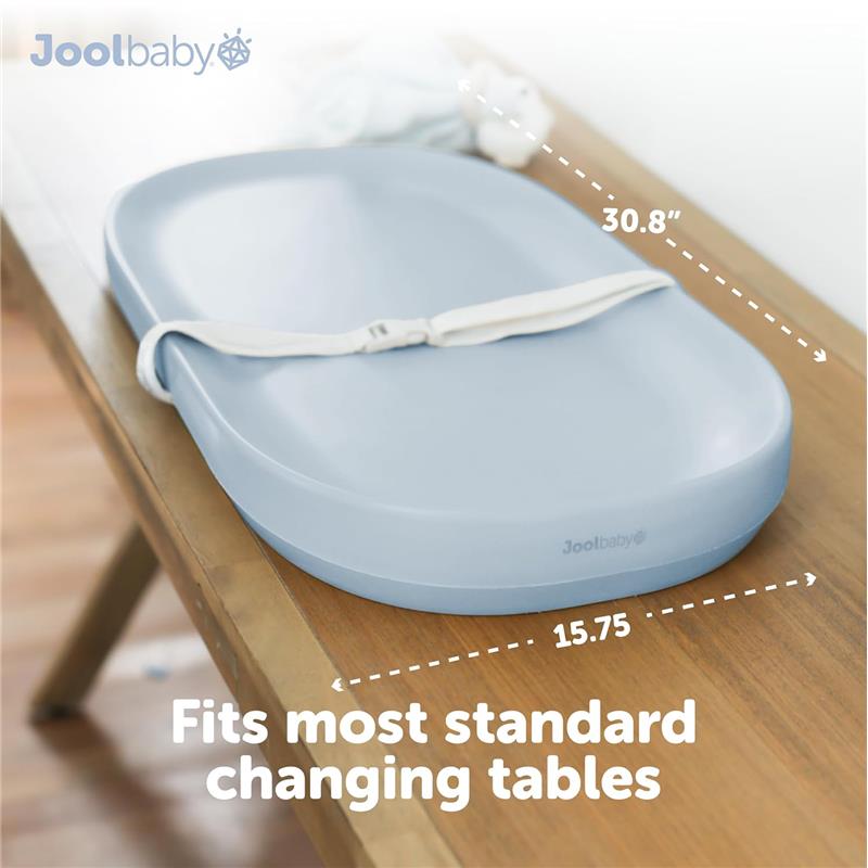 Jool Baby - Premium Changing Pad, Blue Image 2