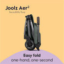 Joolz - Aer² Lightweight Compact Stroller, Forest Green Image 3