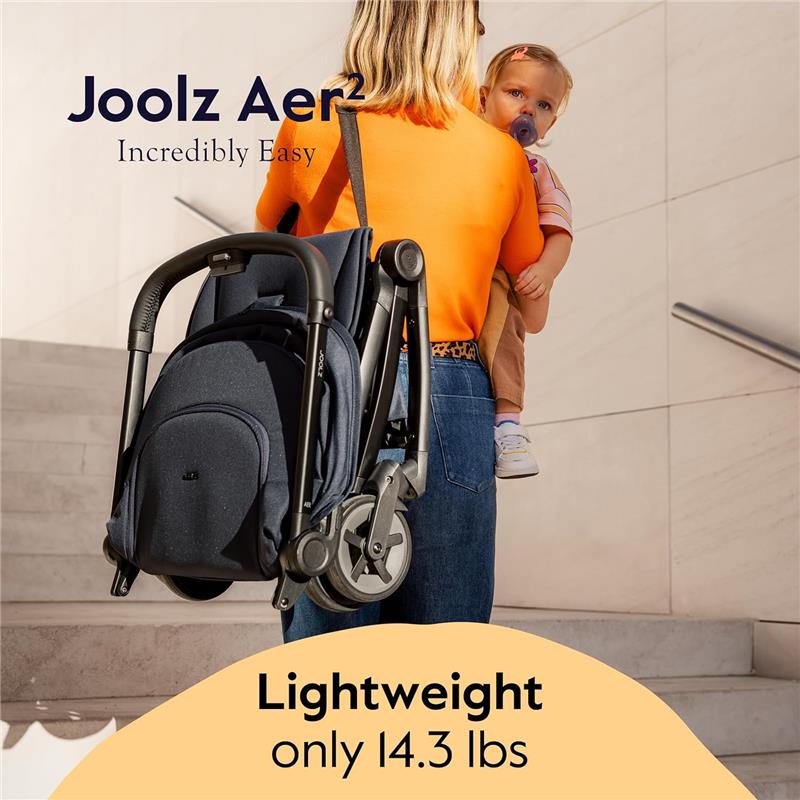 Joolz - Aer² Lightweight Compact Stroller, Forest Green Image 6