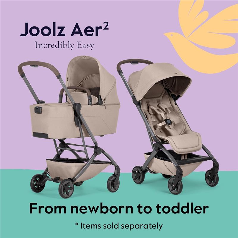 joolz aer plus sandy taupe Joolz Aer2 Lightweight Stroller, Sandy Taupe