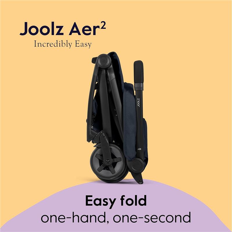 Joolz - Aer² Lightweight Compact Stroller, Dark Navy Blue Image 3